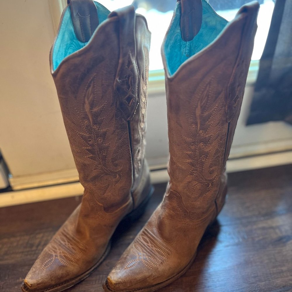 Corral C 1928 Women's Leather Cowboy Boots